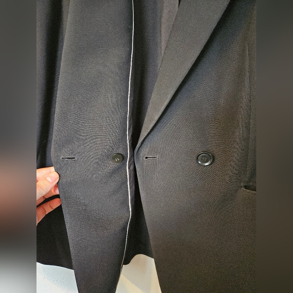 Talbots Lined Blazer Jacket Single Button Pockets… - image 7